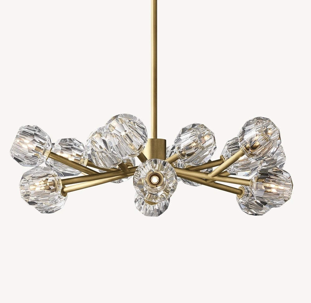 Modern Floral Chandelier