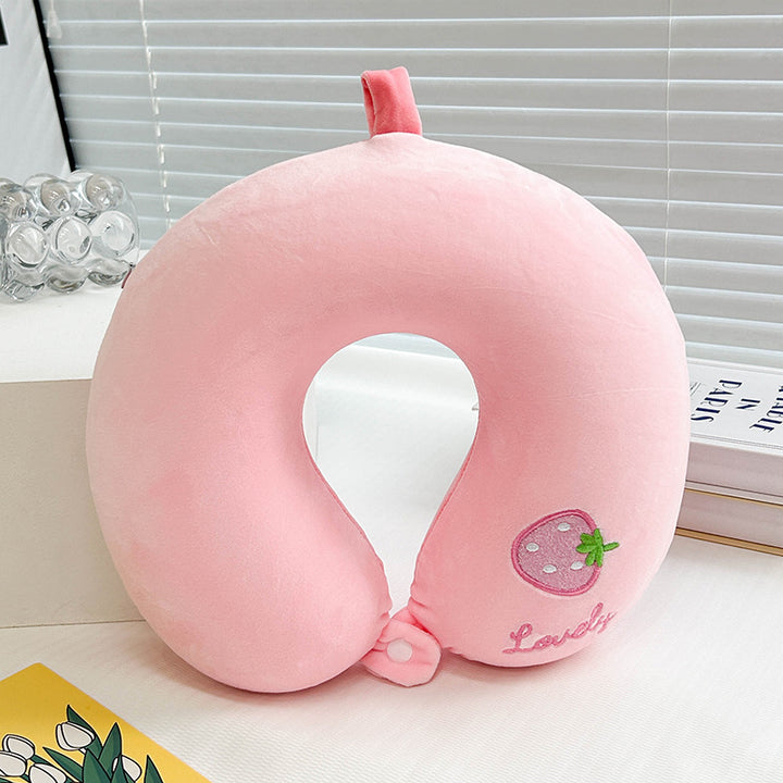 Women's Neck Pillow with Fun Alien Design Kalsten