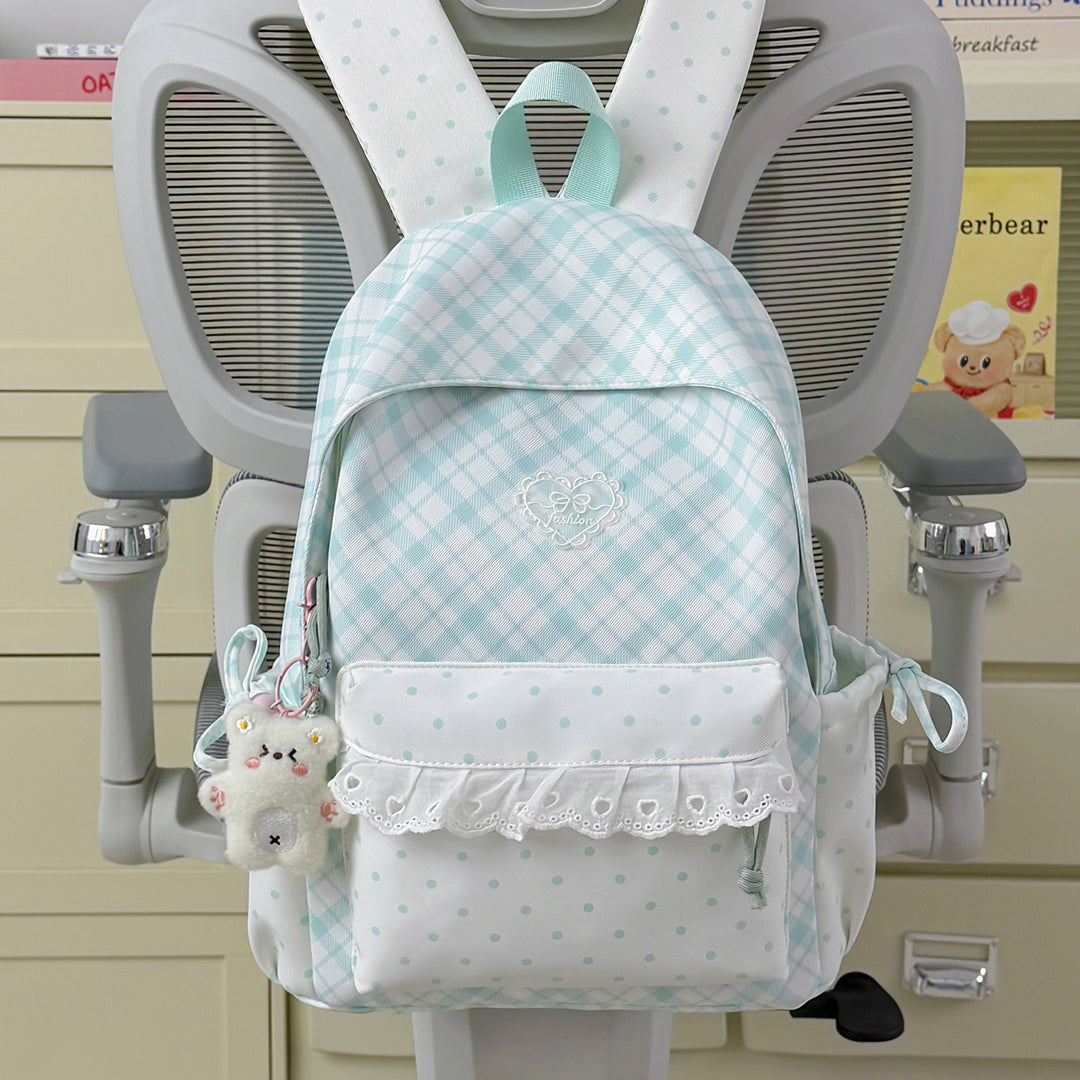 Playful Bunny-Ear Design Backpack Kalsten