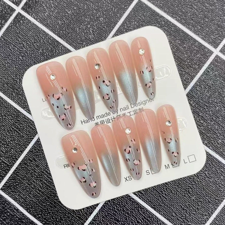 Elegant Artistic Press-On Nail Set 1790738839
