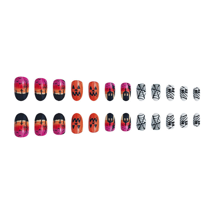 Halloween-Themed Nail Art Stickers