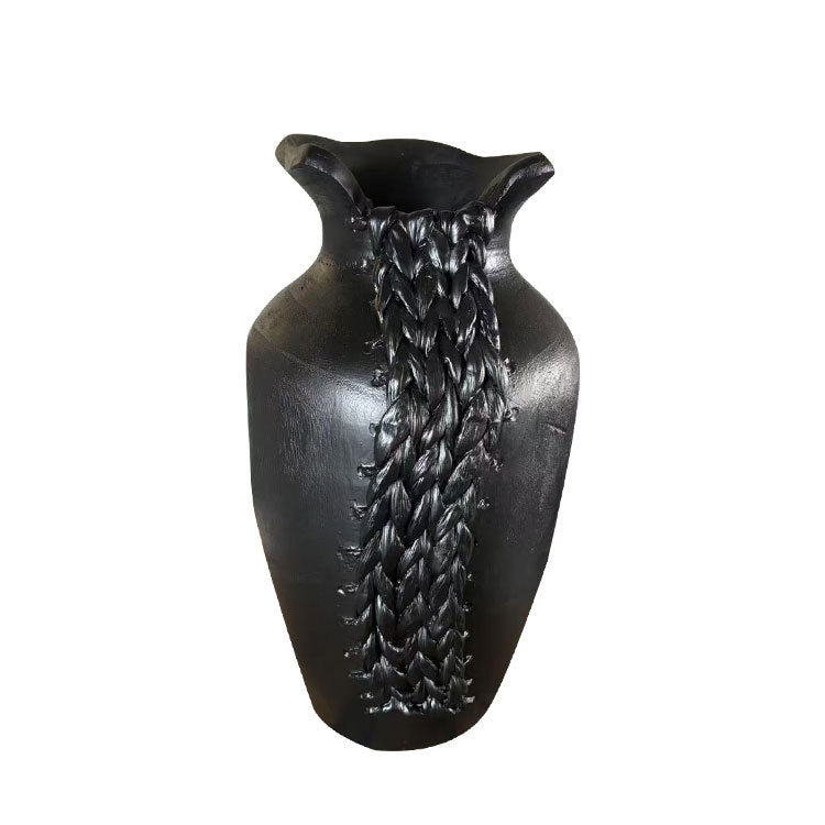 Textured Decorative Ceramic Vase