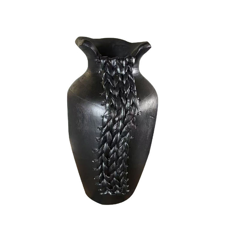 Textured Decorative Ceramic Vase
