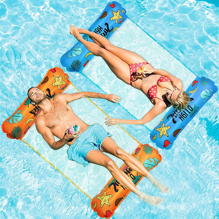 Ladies inflatable lounger in eggplant shape Kalsten