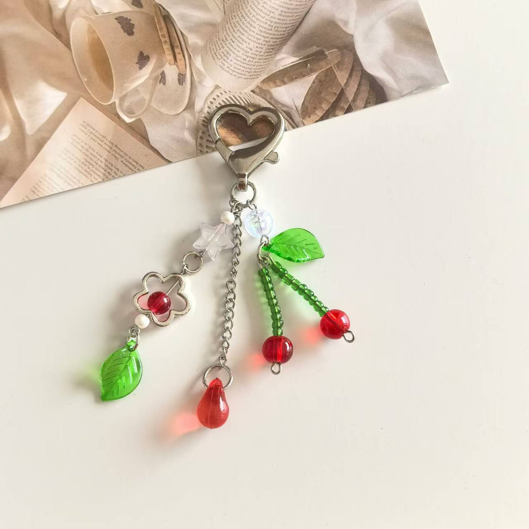 Charming Floral Pendant Keychain Kalsten