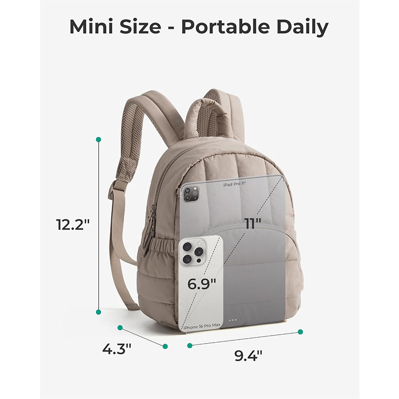Compact backpack with padded back Kalsten