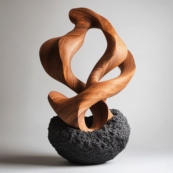 Abstract Decorative Bird Sculpture