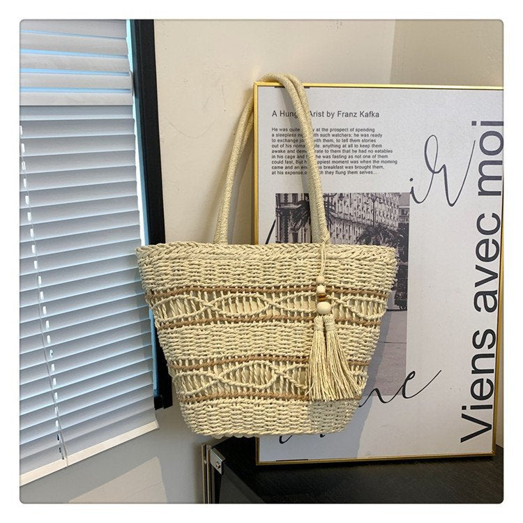 Braided leisure and shopping bag Kalsten