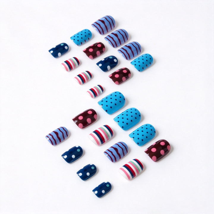 Artistic Patterned Nail Art Kit