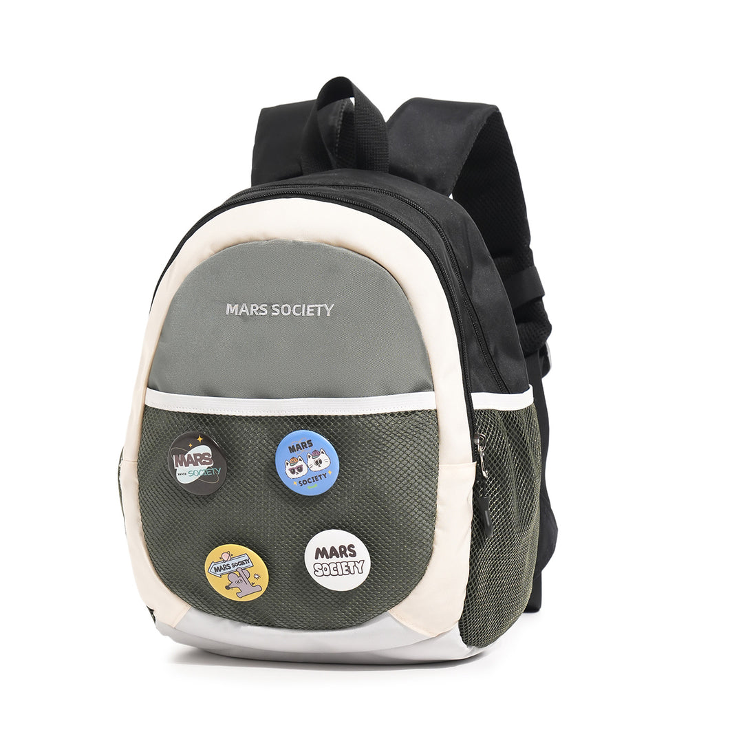 Trendy Lightweight Backpack with Fun Patches Kalsten