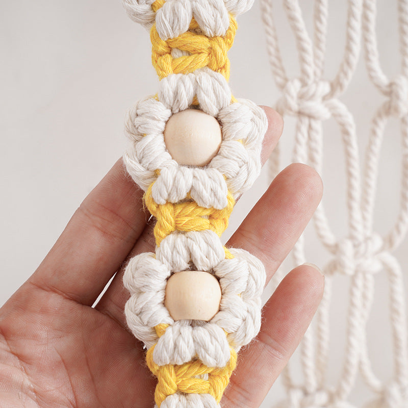Decorative Macramé Swing Shelf Kalsten