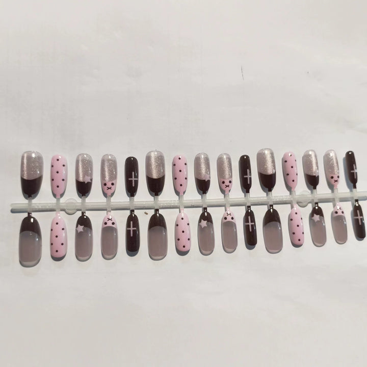 Creative Press-On Nail Set Kalsten