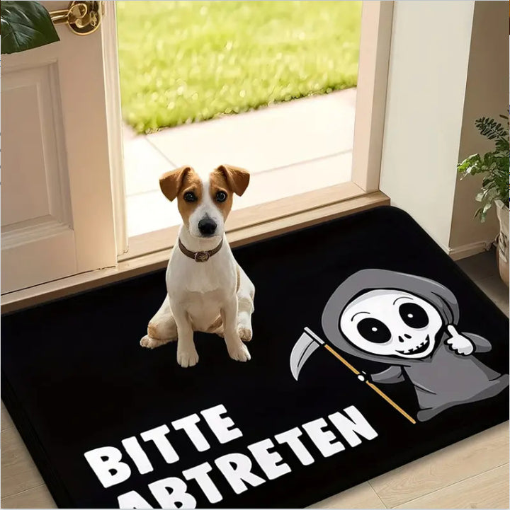 Whimsical Cartoon Entrance Mat Kalsten