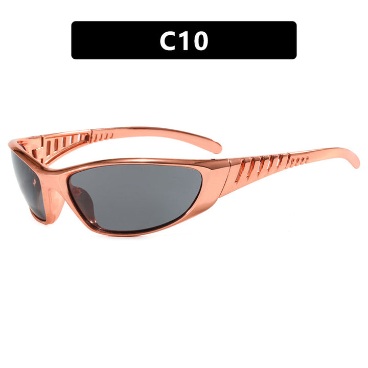 Women’s sporty sunglasses with aerodynamic design and polarized lenses Kalsten