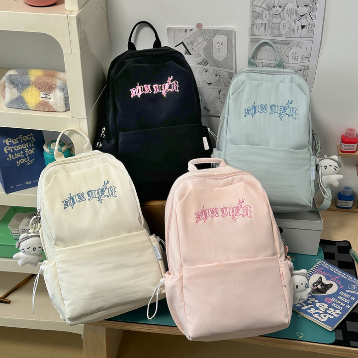 Stylish Embroidered Backpack Kalsten 1791206064