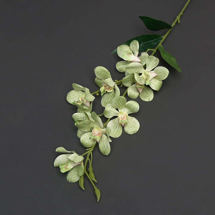 Elegant Faux Orchid Stem for Home Decor Display