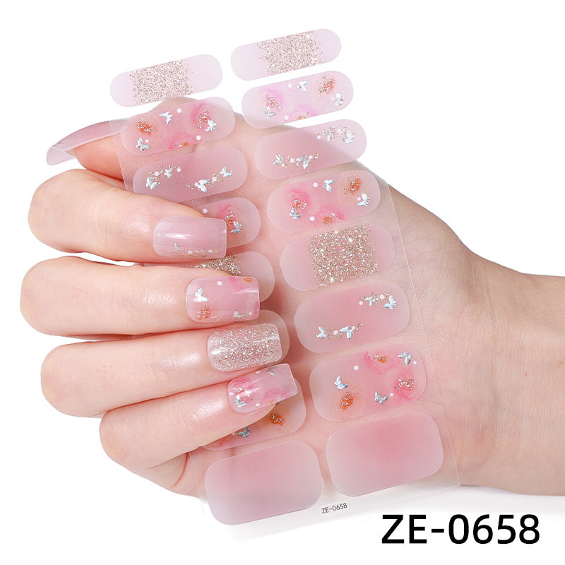 Decorative Glitter Nail Wraps
