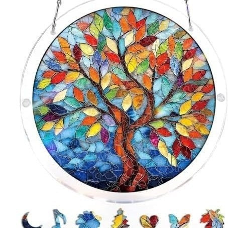 Stained Glass Wall Hanging Kalsten