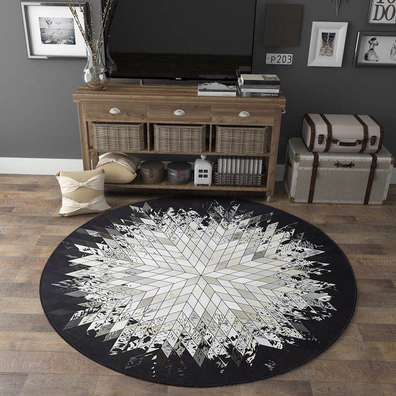 Captain America Shield-Themed Area Rug
