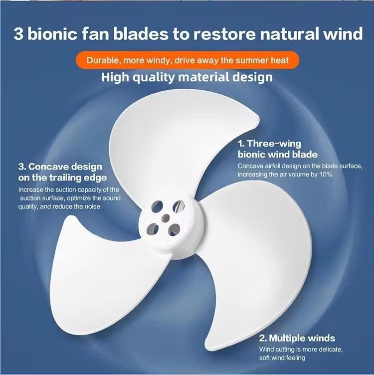 Ladies solar-powered stand fan with variable speed control and intelligent control system Kalsten
