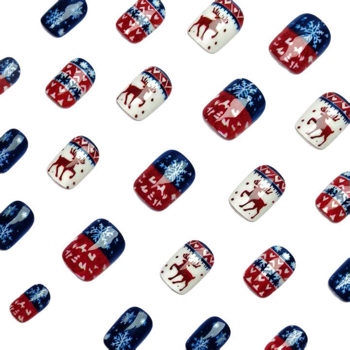 Winter-Themed Holiday Nail Art Kalsten
