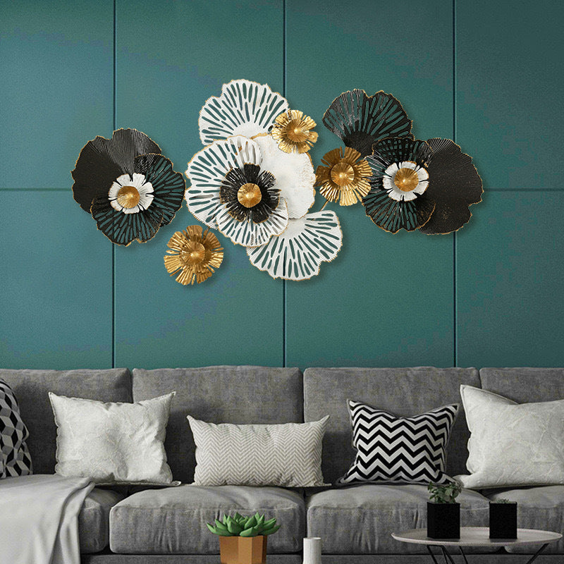 Decorative Metal Floral Wall Art Kalsten