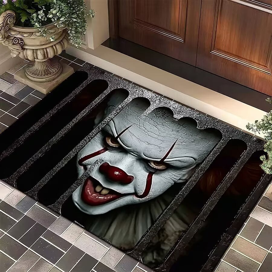 Halloween-Themed Spooky Door Mat for Home