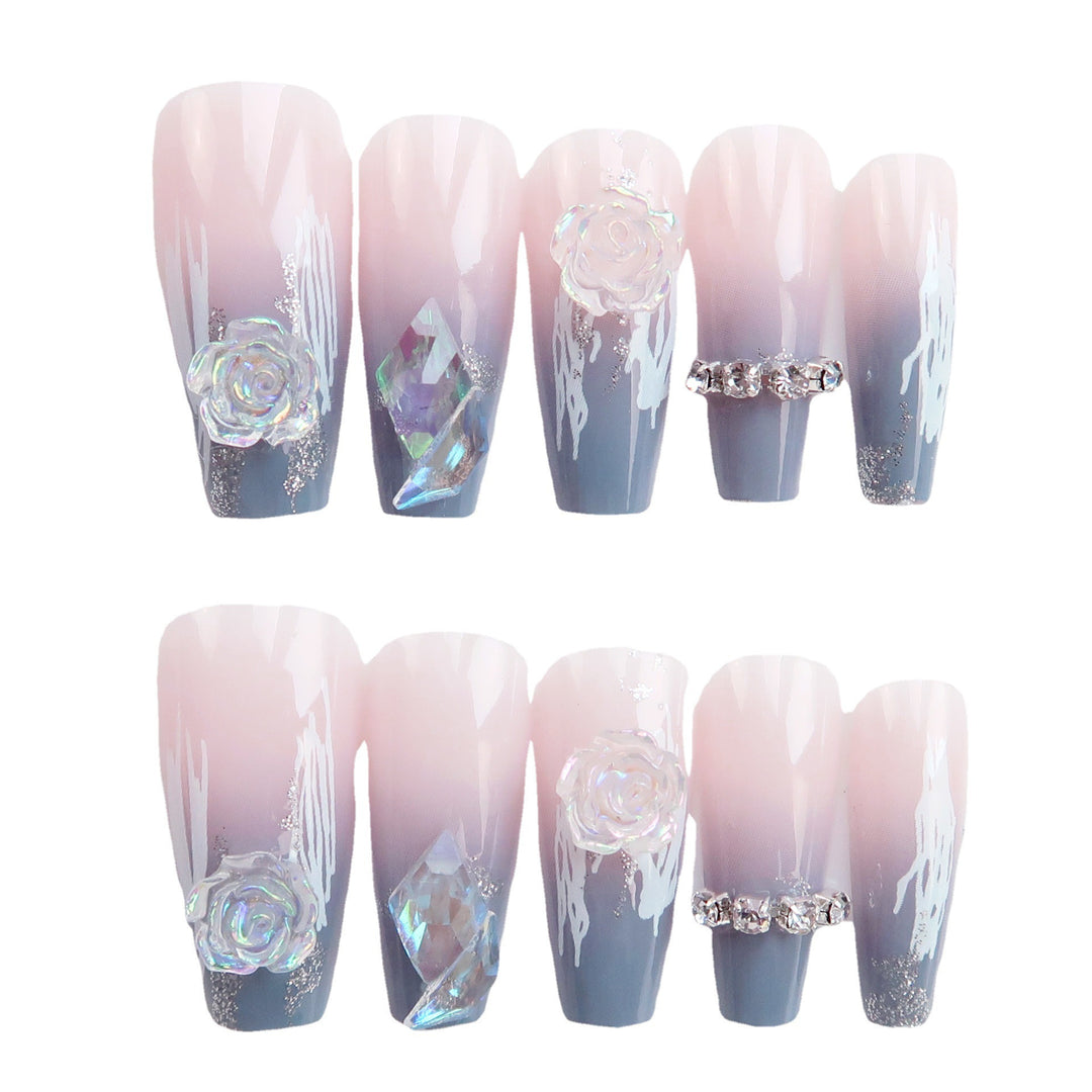 Artistic Press-On Nail Set