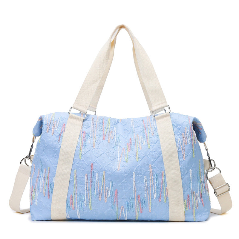 Multifunctional sports and travel bag with creative texture Kalsten