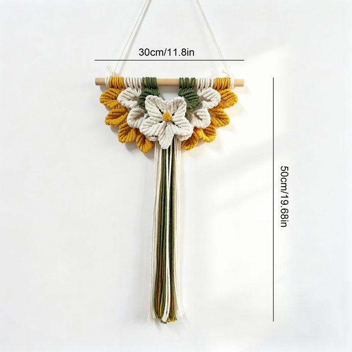 Floral Macrame Wall Hanging Kalsten