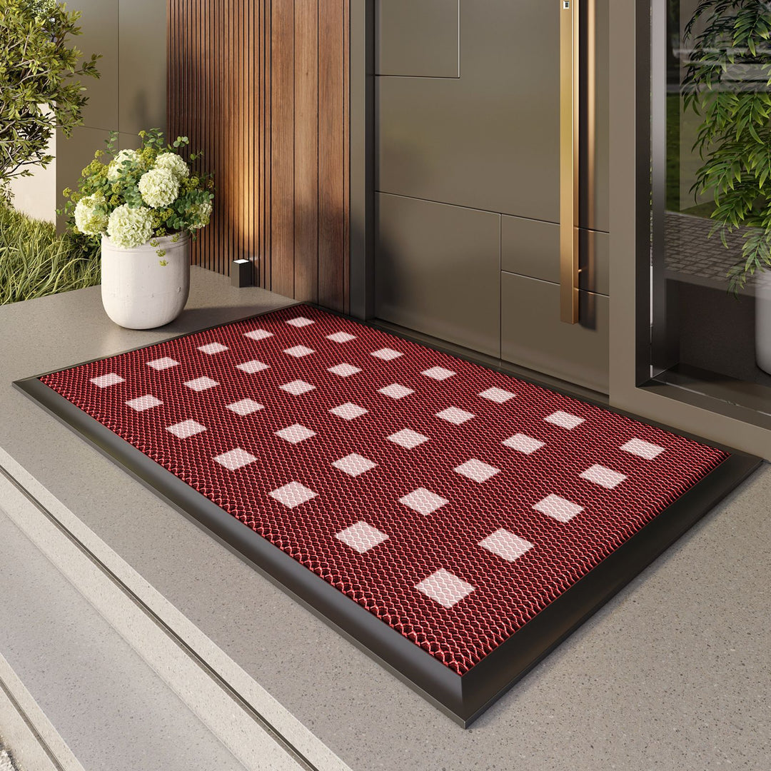 Stylish Paw Print Welcome Mat Kalsten