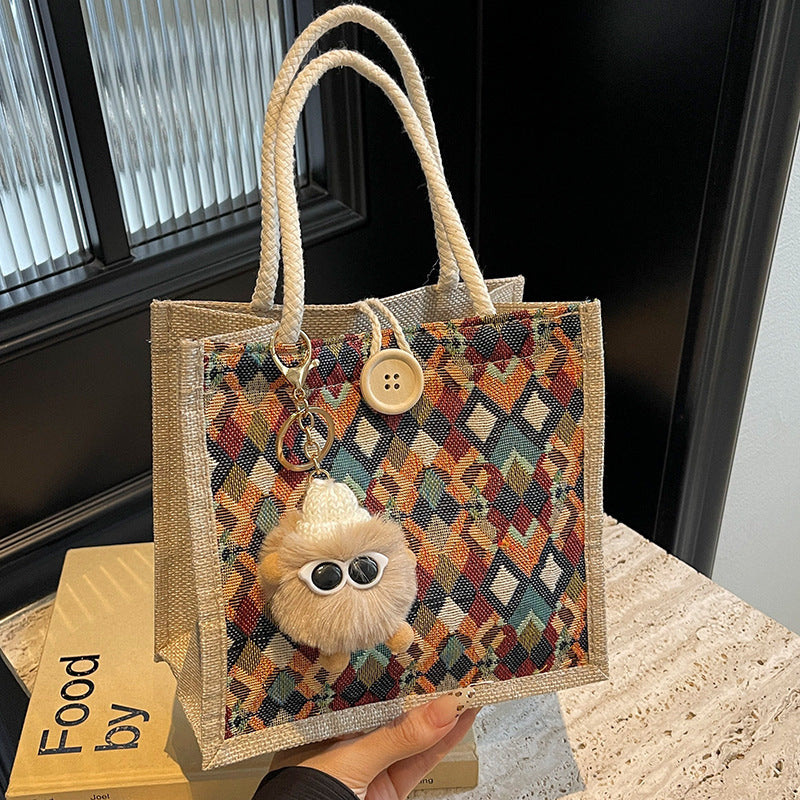 Handcrafted Bohemian Tote Bag