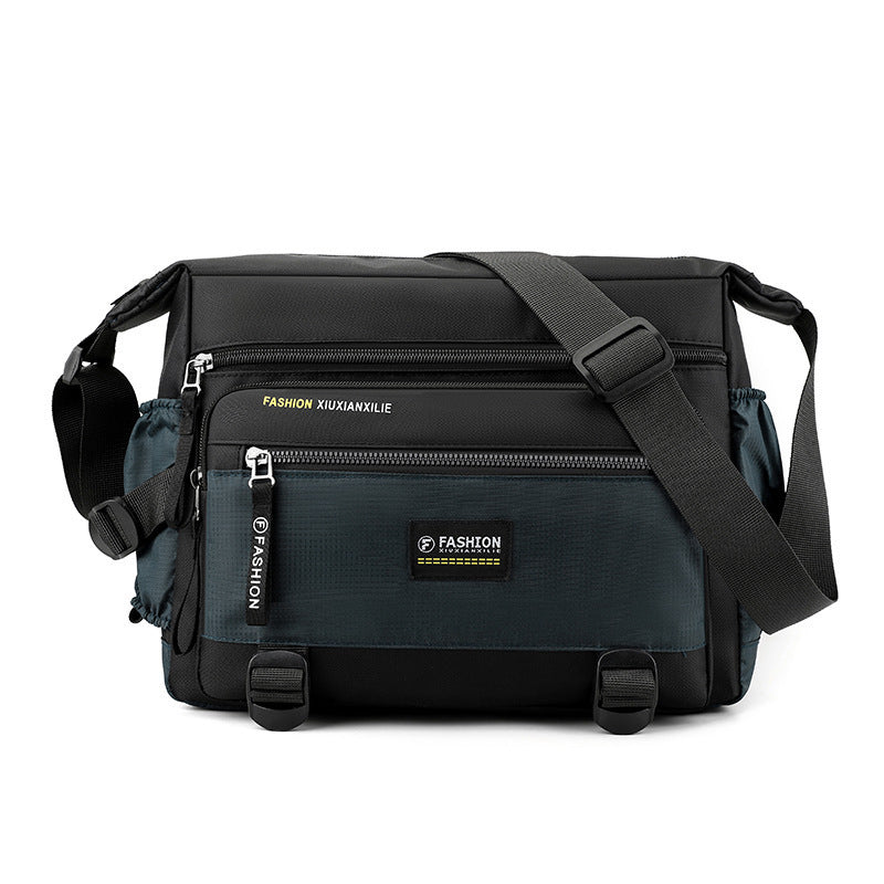 Multi-Pocket Messenger Bag