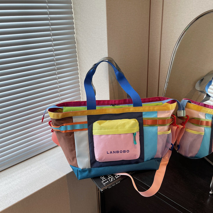 Colorful Utility Tote Bag