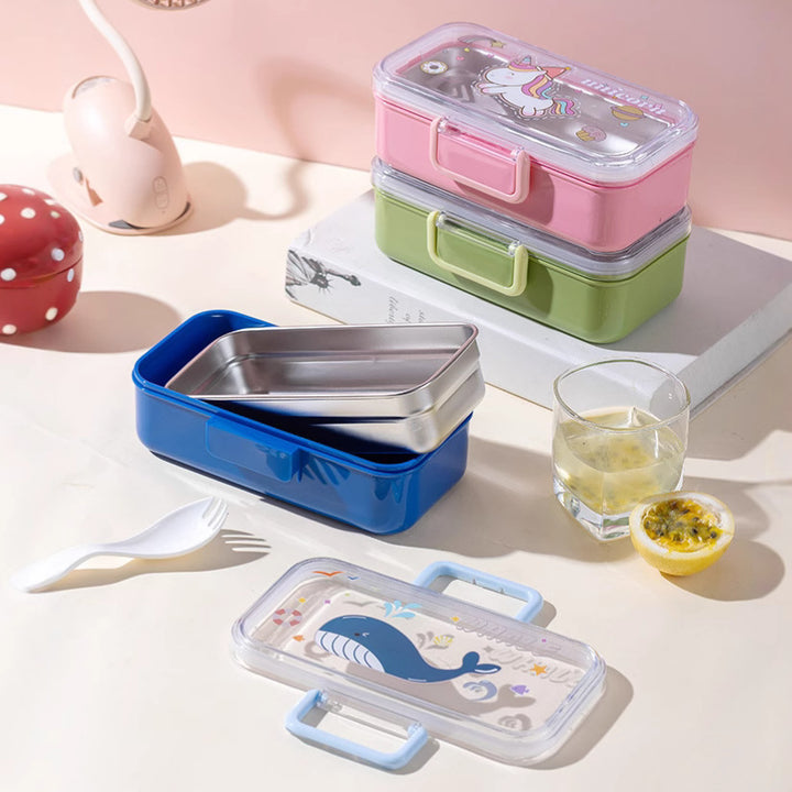 Fun-Themed Multi-Compartment Lunchbox