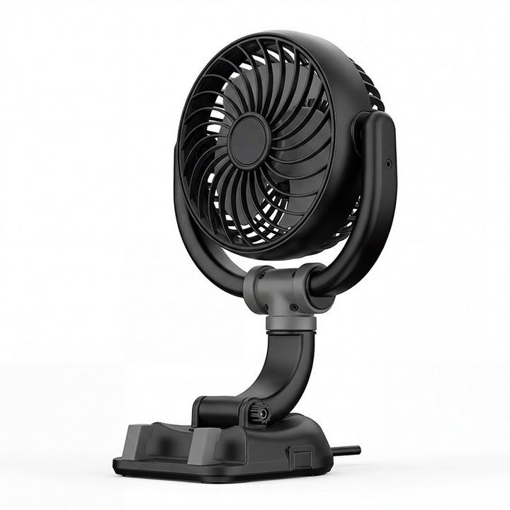 Unisex Dual-Head Adjustable Dashboard Fan Kalsten