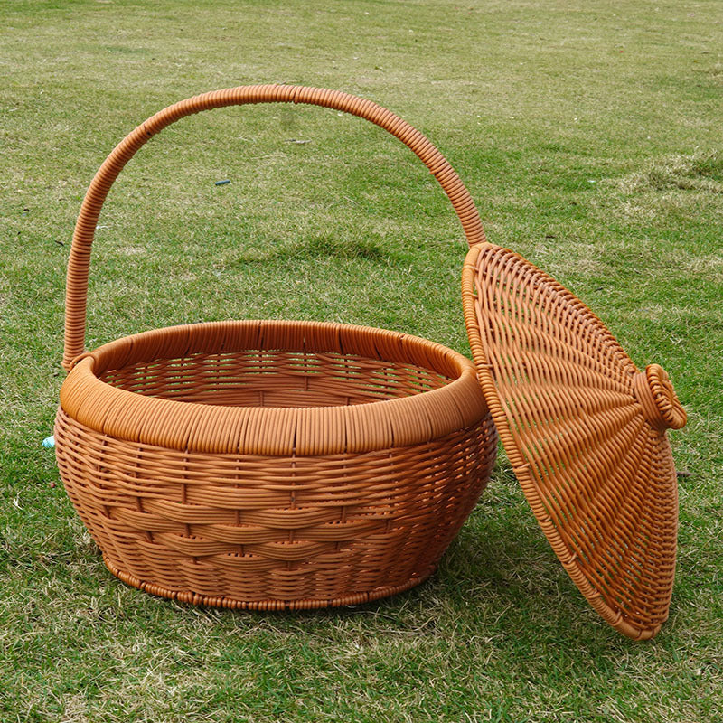 Multi-Tiered Woven Storage Basket Kalsten