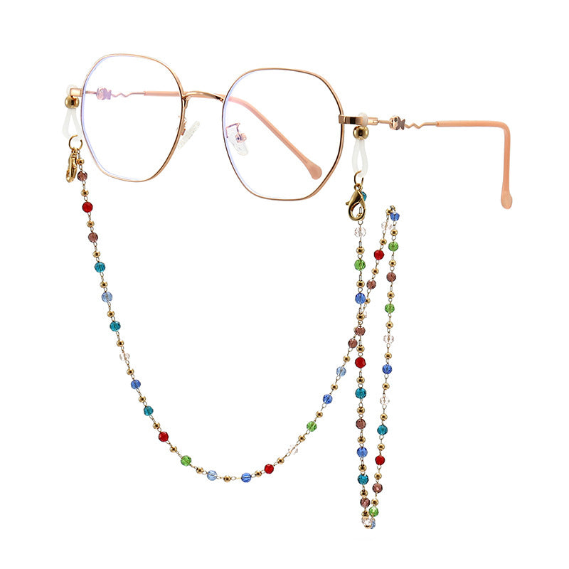 Decorative Eyewear with Elegant Chain Kalsten