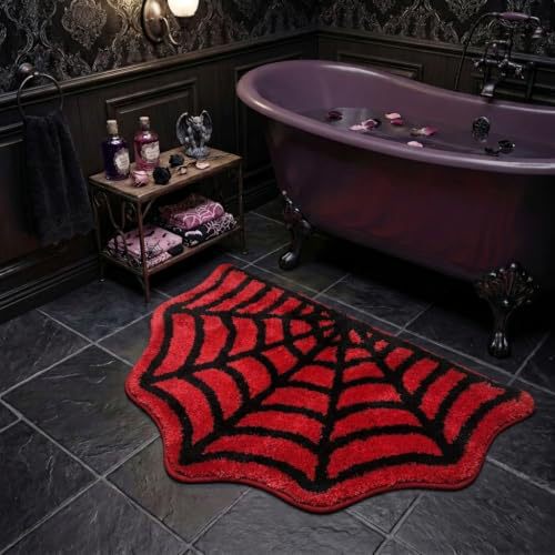 Spider Web Shaped Bath Mat
