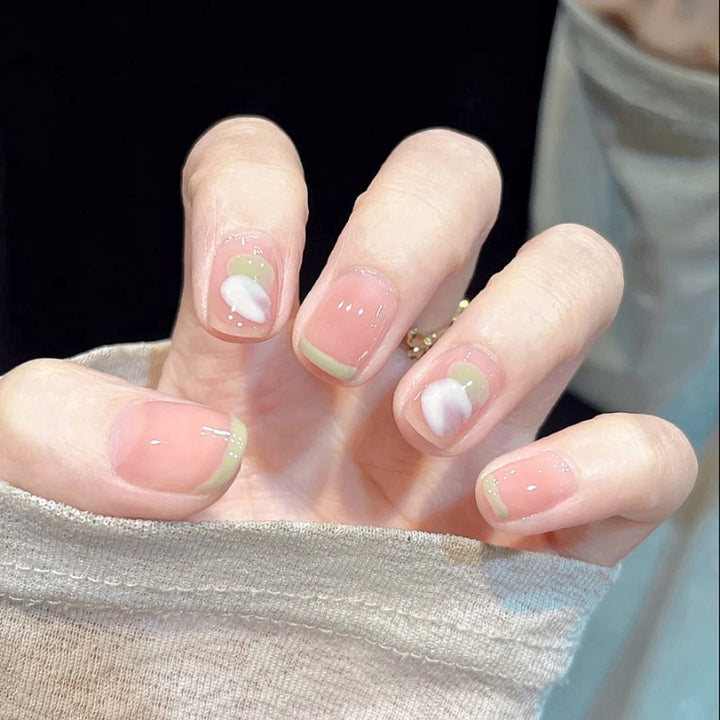 Artistic 3D Floral Nail Extensions