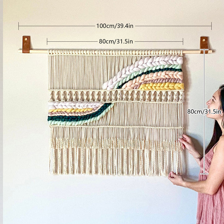 Handmade Woven Wall Hanging Art Kalsten