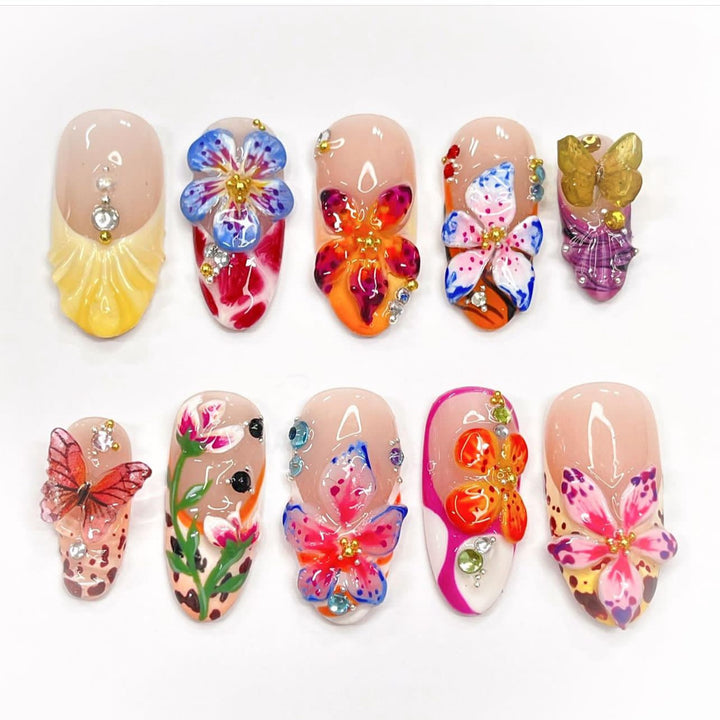 Artificial Nail Art Set Kalsten