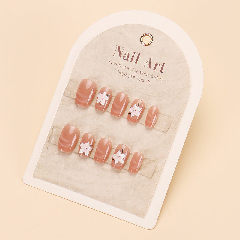 Themed Nail Art Press-On Nails with Cute Character and Bow Designs Kalsten