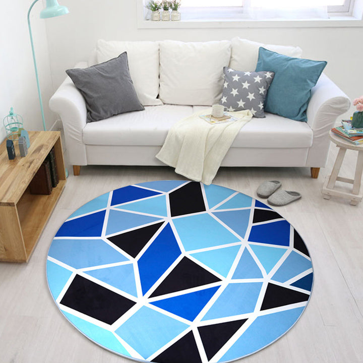 Captain America Shield-Themed Area Rug