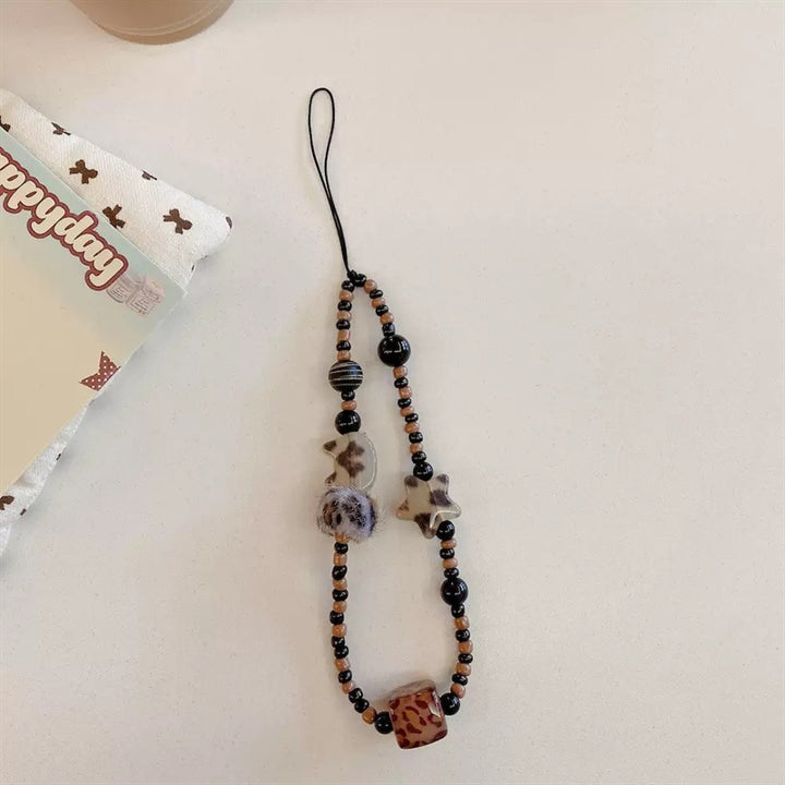 Decorative Beaded Charm Keychain Kalsten