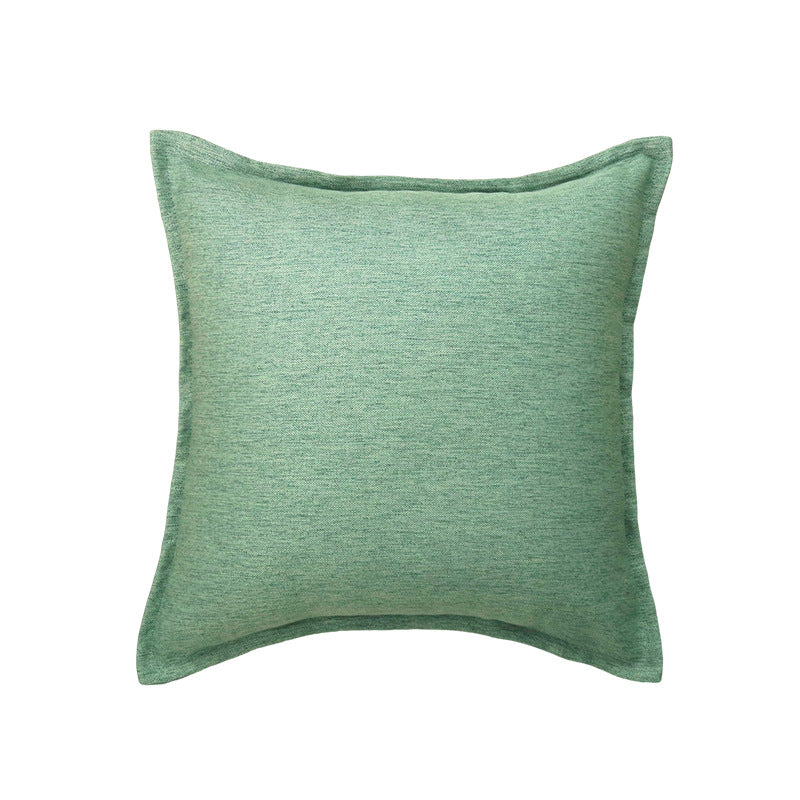 Decorative Linen Throw Pillow Cover with Piped Edge
