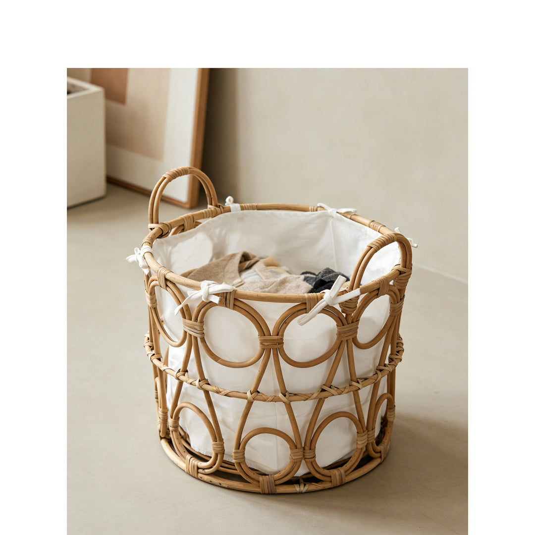 Basket with Round Cutout Kalsten