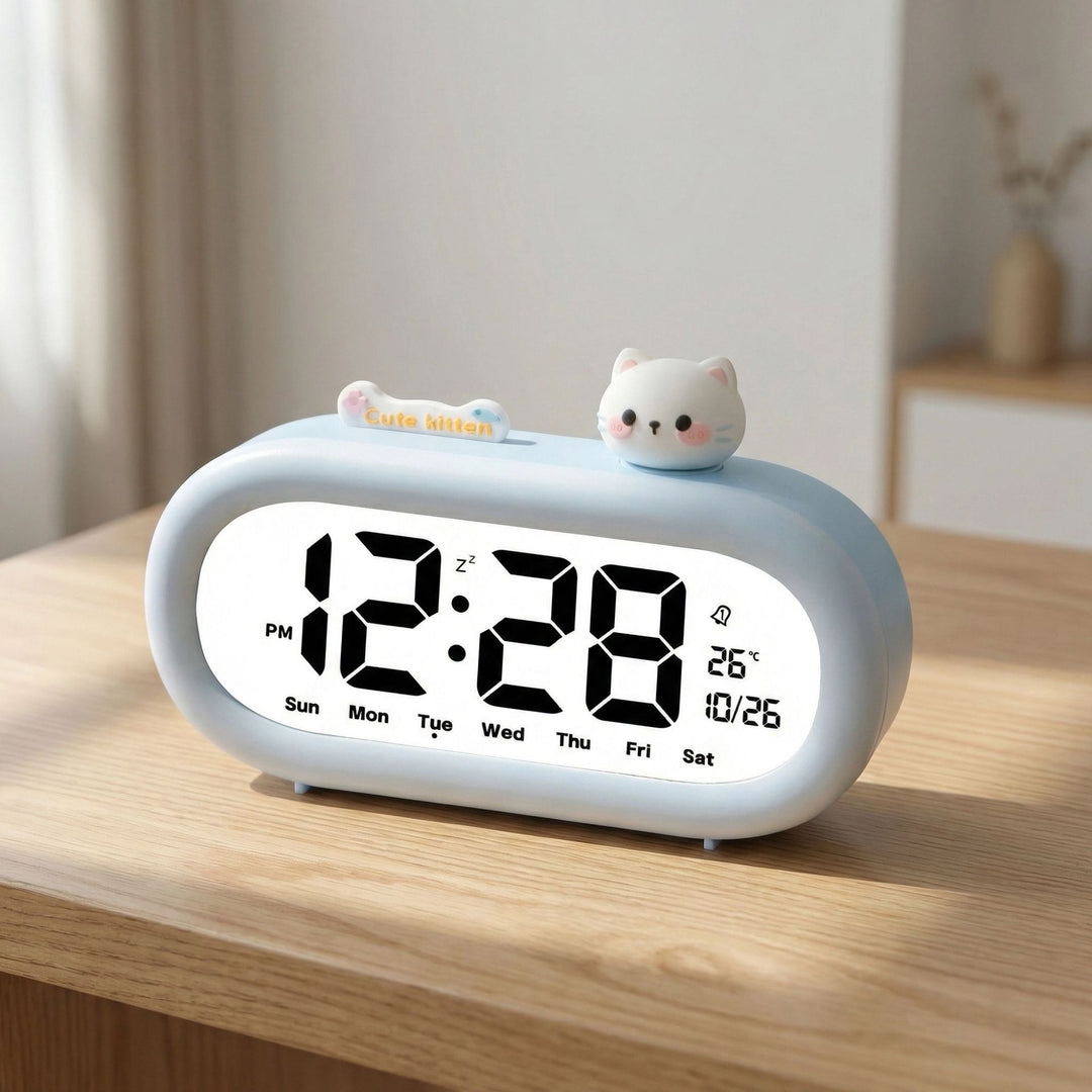 Digital alarm clock with panda design Kalsten