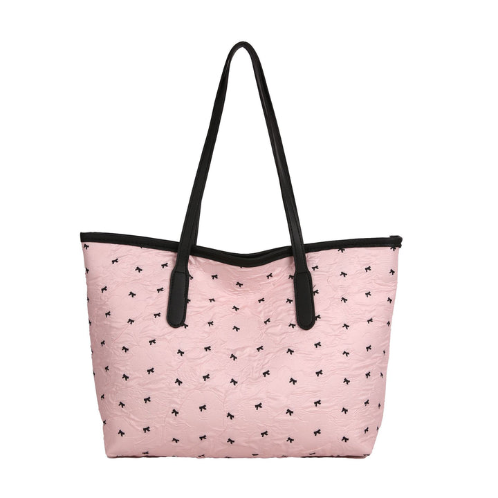 Quilted Tote Bag with Pattern Kalsten