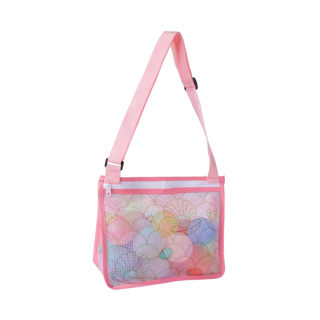 Mesh Beach Bag with Practical Zipper Kalsten